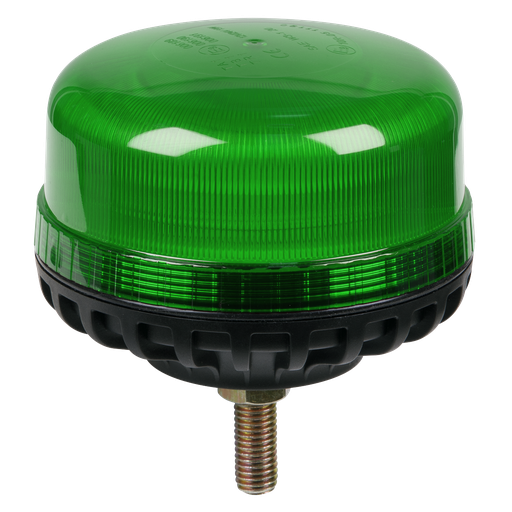 [WB951LEDG] Warning Beacon with 12mm Bolt Fixing SMD LED 12/24V - Green