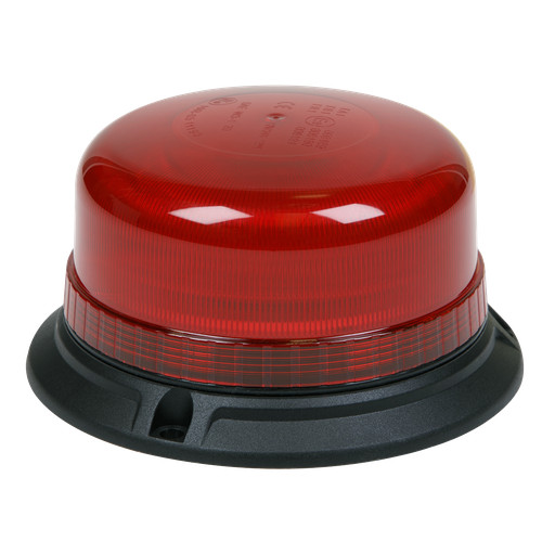 [WB952LEDR] Warning Beacon with Bolt Fixing 3 x 6.5mm SMD LED 12/24V - Red
