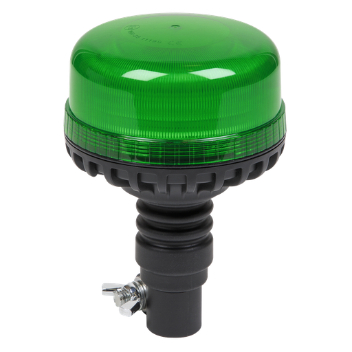 [WB955LEDG] Warning Beacon with Flexible Spigot Fixing SMD LED 12/24V - Green