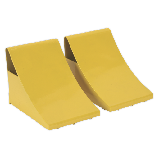 [WC05] Heavy-Duty Steel Wheel Chocks 4kg - Pair