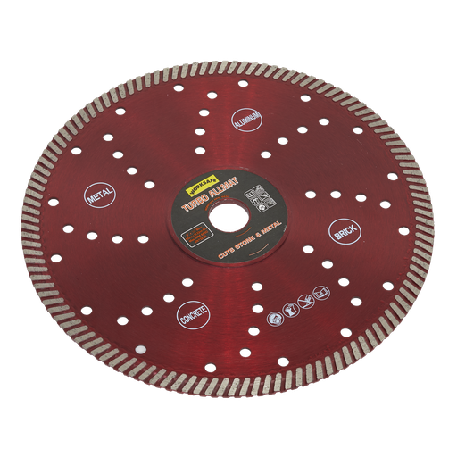 [WDTA230] Worksafe® Turbo Allmat Diamond Blade 230 x 22mm