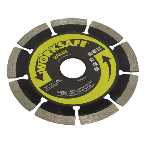 [WDV115] Worksafe® Value Diamond Blade 115 x 22mm