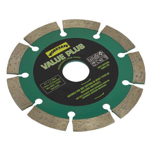 [WDVP115] Worksafe® Value Plus Diamond Blade 115 x 22mm
