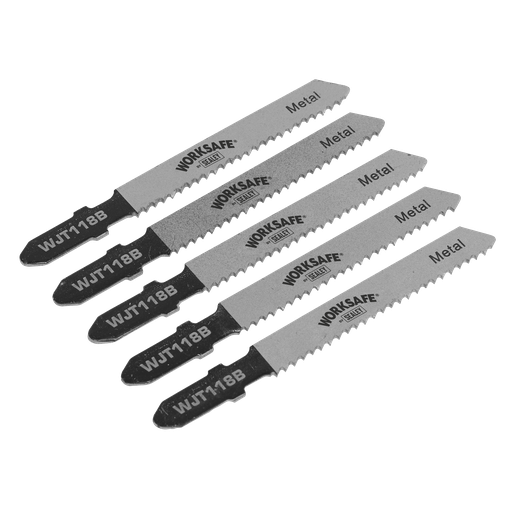 [WJT118B] Worksafe® Jigsaw Blade for Metal 55mm 12tpi - Pack of 5