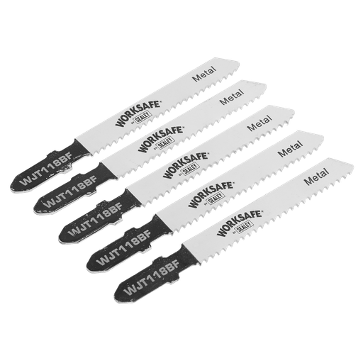 [WJT118BF] Worksafe® Jigsaw Blade for Metal 55mm 12tpi - Pack of 5