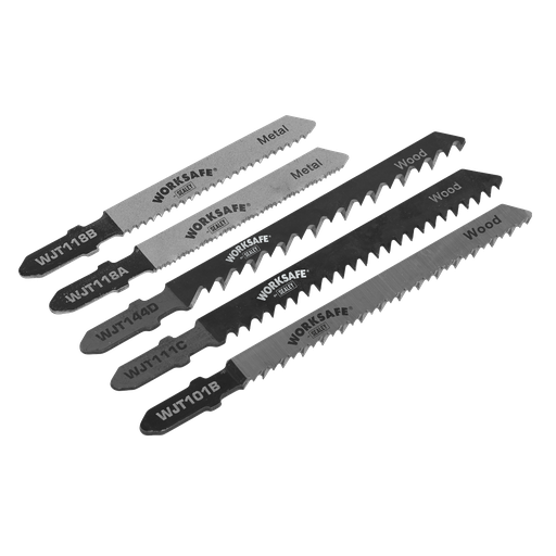 [WJTASS] Worksafe® Assorted Jigsaw Blades - Pack of 5