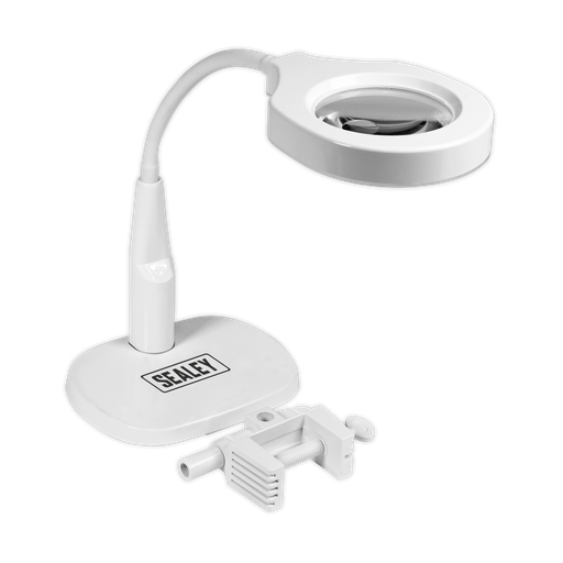 [WL53/8D] Dimmable Dual Mounting Magnifying Worklight 230V 45 SMD LED