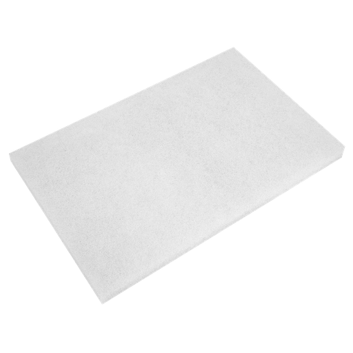 [WPP1218] Worksafe® White Polishing Pads 12 x 18 x 1" - Pack of 5
