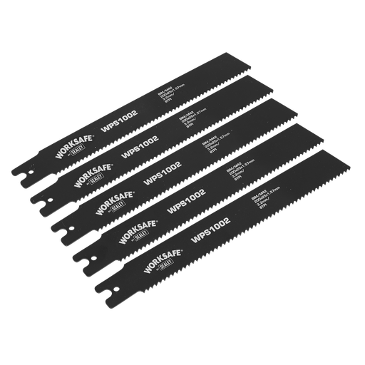 [WPS1002] Worksafe® Pipe Saw Blade 200 x 25 x 1.7mm 8tpi - Pack of 5