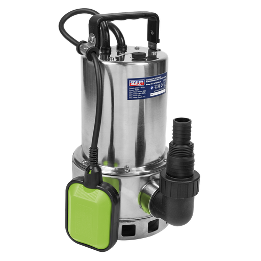 [WPS225A] Submersible Stainless Water Pump Automatic Dirty Water 225L/min 230V