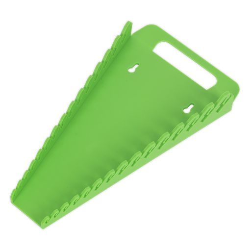 [WR08HV] Premier Spanner Rack Capacity 15 Spanners - Hi-Vis Green