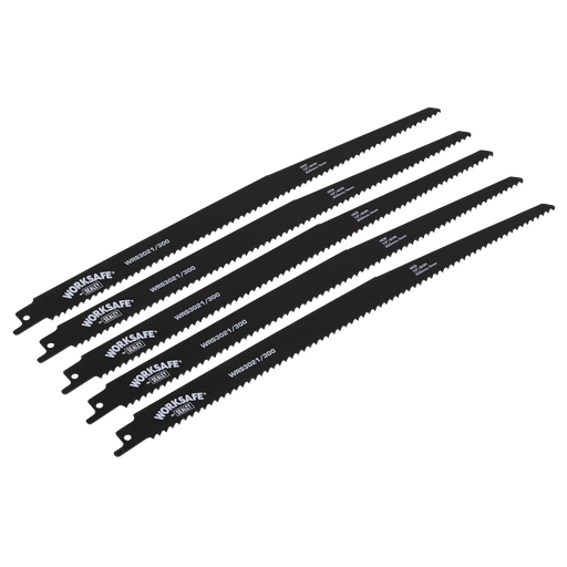 [WRS3021/300] Reciprocating Saw Blade 300mm 6tpi - Pack of 5
