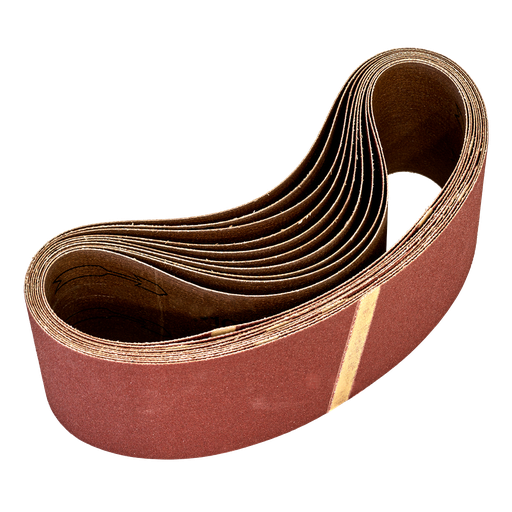 [WSB5380] Worksafe® 75 x 533mm Sanding Belt 80Grit - Pack of 10