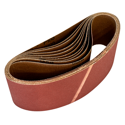 [WSB62100] Worksafe® 100 x 620mm Sanding Belt 100Grit - Pack of 10