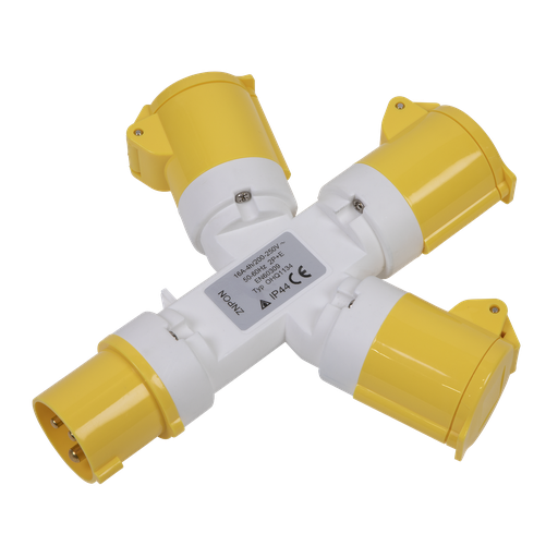 [WSTWA] 2P+E 3-Way Adaptor 110V