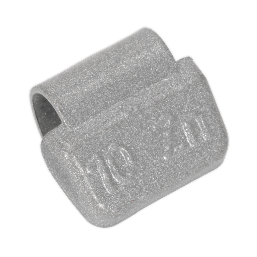 [WWAH10] Plastic Coated Zinc Plated Hammer-On Wheel Weight for Alloy Wheels 10g - Pack of 100