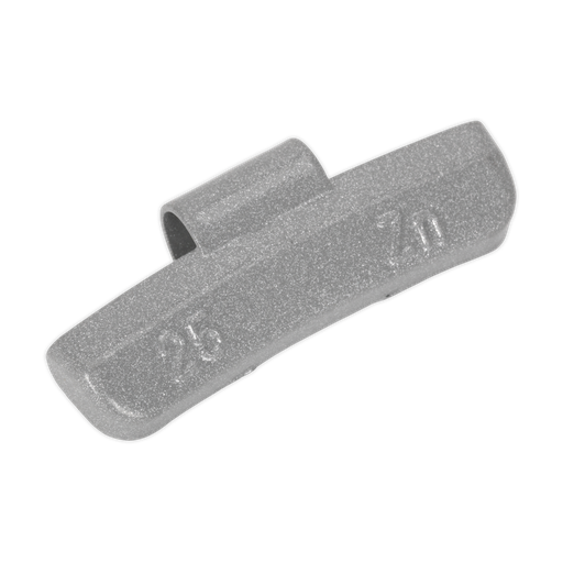 [WWAH25] Plastic Coated Zinc Plated Hammer-On Wheel Weight for Alloy Wheels 25g - Pack of 100
