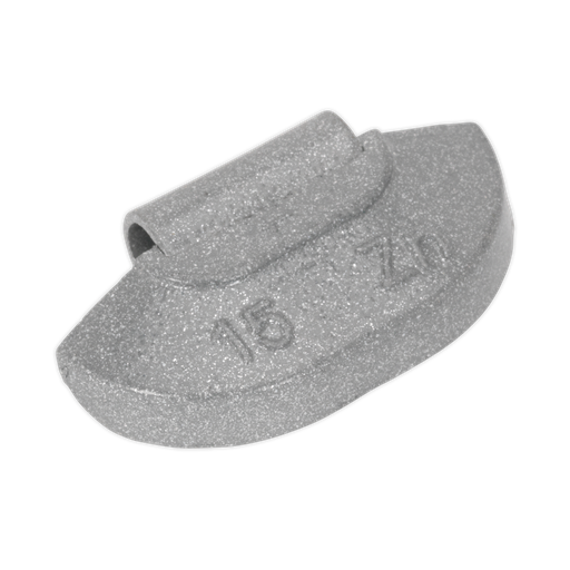 [WWSH15] Zinc Plated Hammer-On Wheel Weight for Steel Wheels 15g - Pack of 100