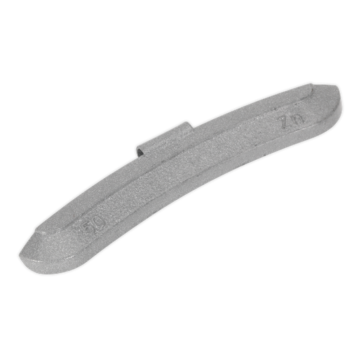 [WWSH50] Zinc Plated Hammer-On Wheel Weight for Steel Wheels 50g - Pack of 50