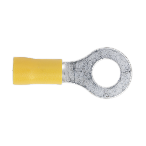 [YT20] Easy-Entry Ring Terminal 8.4mm (5/16"), Yellow - Pack of 100