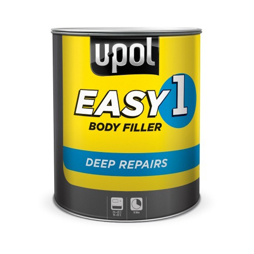 [EASY/7] 3ltr Upol Easy 1 Lightweight Grey Deep Repairs Body Filler (Each)