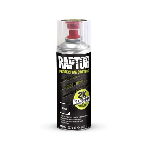 [RLB/AL] RAPTOR 2K Aerosol Protective Coating 400 ml Aerosol Black 