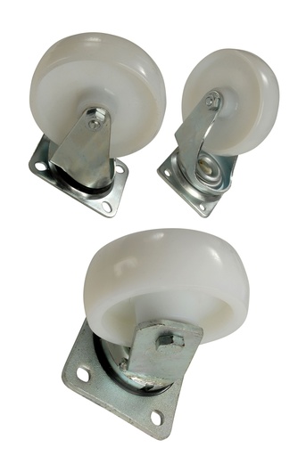 [FMT310] Replacement Casters for FMT300 Wheel Skates, 125mm