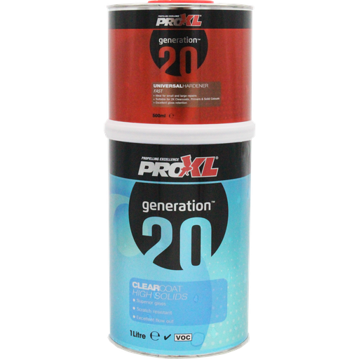 [CCG20HS-1F] PROXL GENERATION20 - HIGH SOLIDS 2K CLEARCOAT FAST KIT (1.5LT)