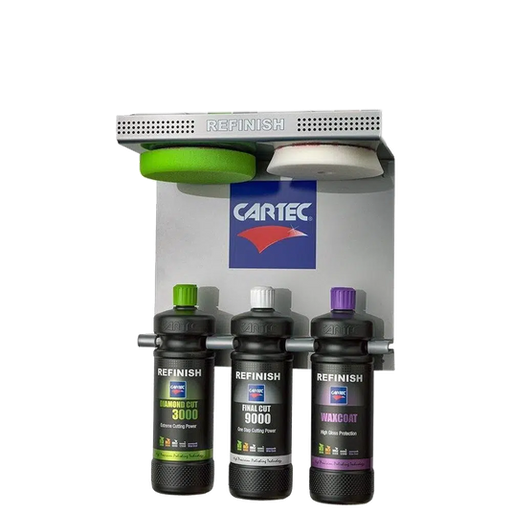 [REFLSP-R8O] Wall Mounted 3 Bottle Starter System & 2 Compound Pads Orbital