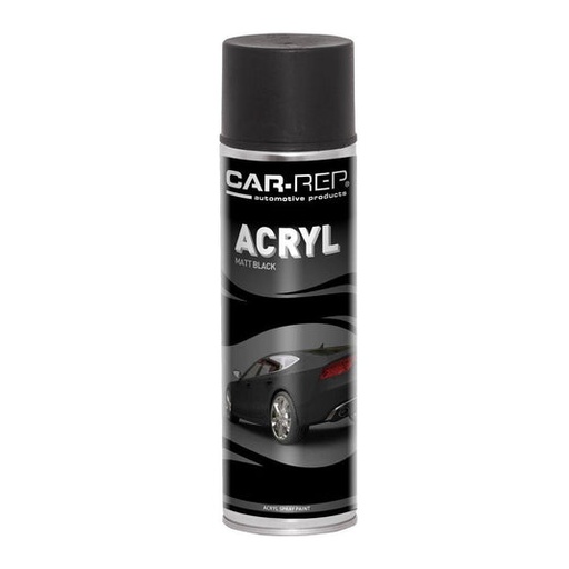 [CR03201] Car-Rep ACRYLcomp Matt Black 500ml 