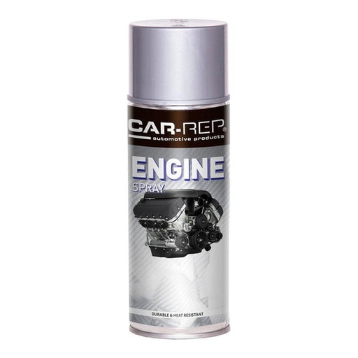 [CR01069] Car-Rep Engine Spray Silver 400ml 