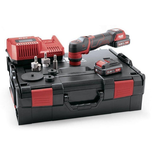 [FL492469] Flex PXE 80 Cordless Nano Polisher 10.8-EC/2.5 Kit 