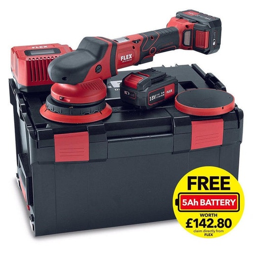 [FL459089] FLEX XFE 15 150 18.0-EC Random Orbital Polisher (Cordless) Body Only