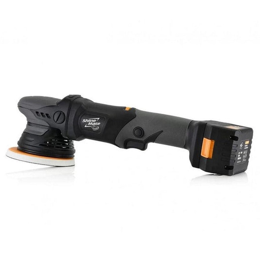 [SM-EB351-5/15KIT] ShineMate EB351-5/15 15mm Cordless Random Orbital Polisher w/ 2 Batteries & Charger 