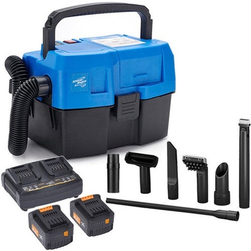 [SM-EC400-KIT] ShineMate EC400 Cordless Wet & Dry Vacuum Cleaner 