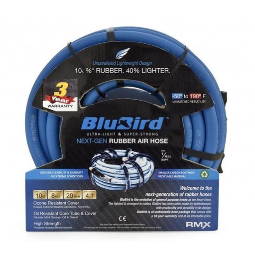 [FMTBB1010] BluBird Ultra-Light 10mm Air Hose 10m