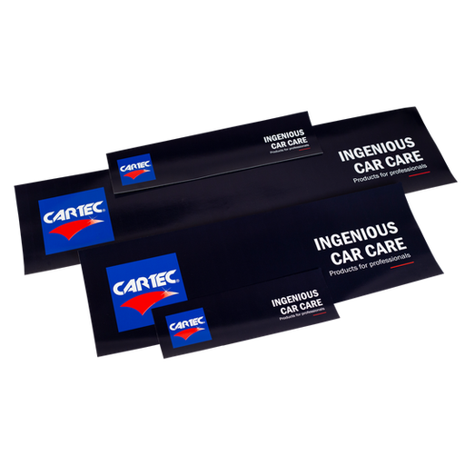 [M1021/06] Cartec Official Ingenious Car Care Sticker 23.5 x 8cm