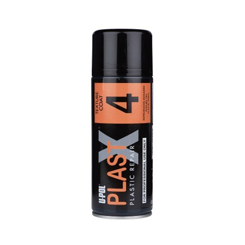 [PLAS/4F] PLAST X Texture Coating 400 ml Aerosol Black Fine 