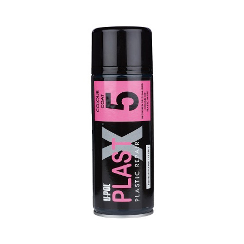 [PLAS/5DG] 400ml Upol Plastx 5 Dark Grey Plastic Bumper And Trim Topcoat Aerosol (Each)