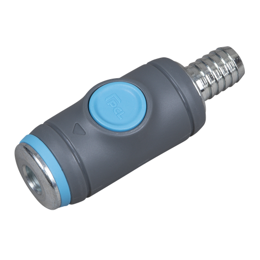 [AC111] PCL Push Button Safety Coupling Tailpiece for 1/2" Hose