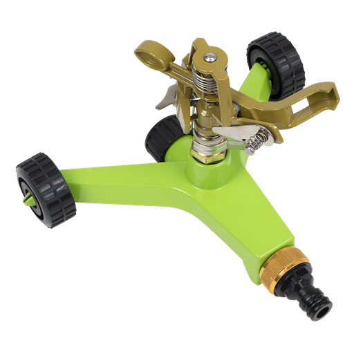 [JS2034] Pulsating Sprinkler With Metal Wheeled Base