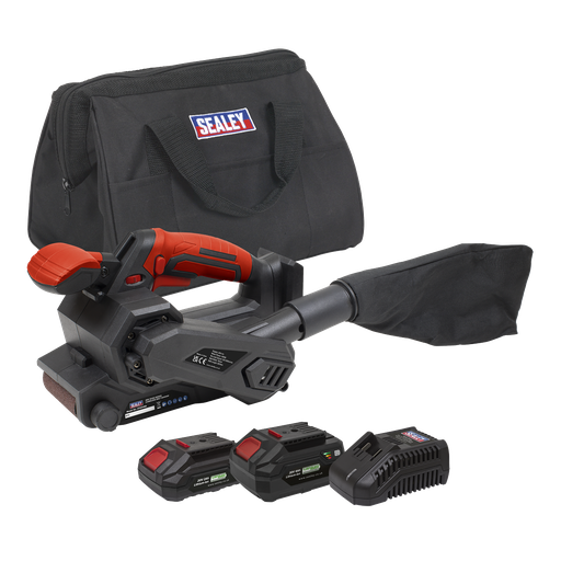 [CP20VBSKIT] SV20 Series 76mm Cordless Belt Sander Kit 20V - 2 Batteries