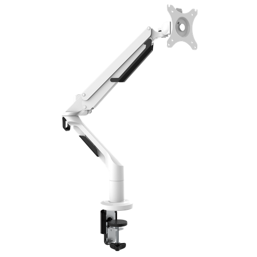 [DH26] Dellonda Adjustable Single Monitor Arm with 360° Rotation - White