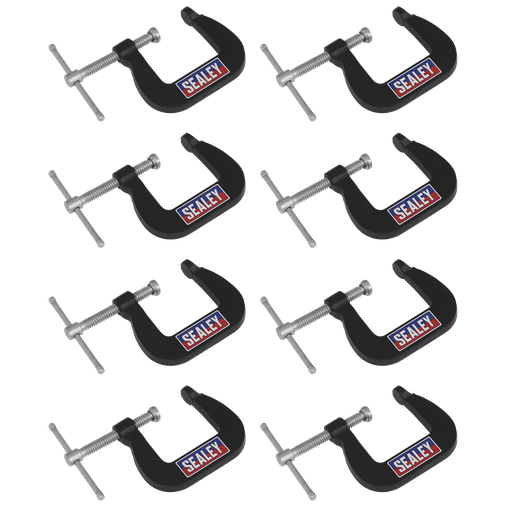 [GCC05] Junior C-Clamp Set 28mm x 28mm 8pc