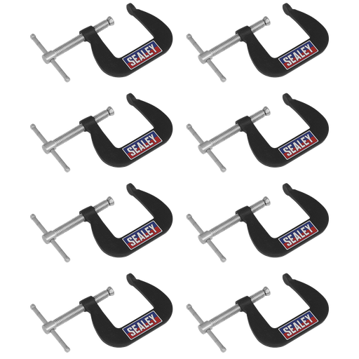 [GCC03] Junior C-Clamp Set 38mm x 38mm 8pc