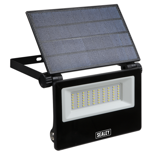 [LED30S] Extra-Slim Solar Floodlight with Wall Bracket 30W SMD LED