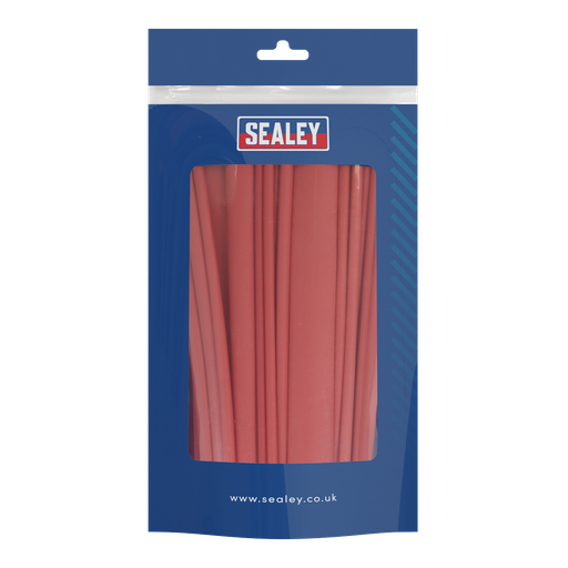 [HSTAL72R] Adhesive Lined Heat Shrink Tubing Assortment 200mm 72pc - Red