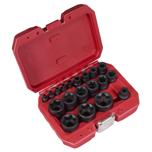 [SX097] External TRX-P* Socket Set 19pc