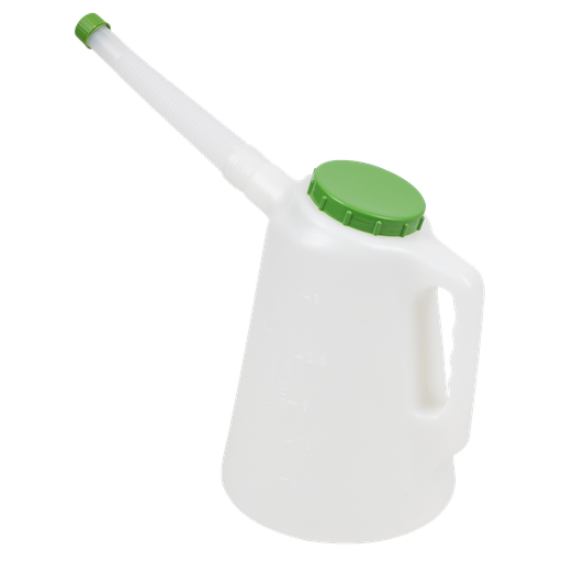 [JDL3G] Oil Container with Flexible Spout 3L - Green Lid