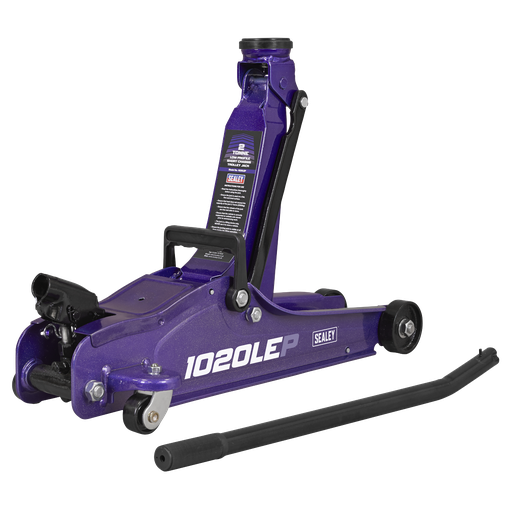 [1020LEP] Low Profile Short Chassis Trolley Jack 2 Tonne - Purple